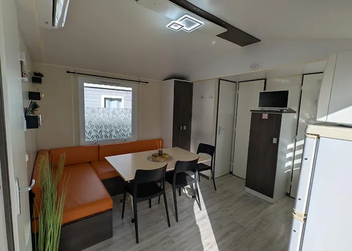 Mobilhome Cosy Aulywan 캠프장 La Boissiere-de-Montaigu
